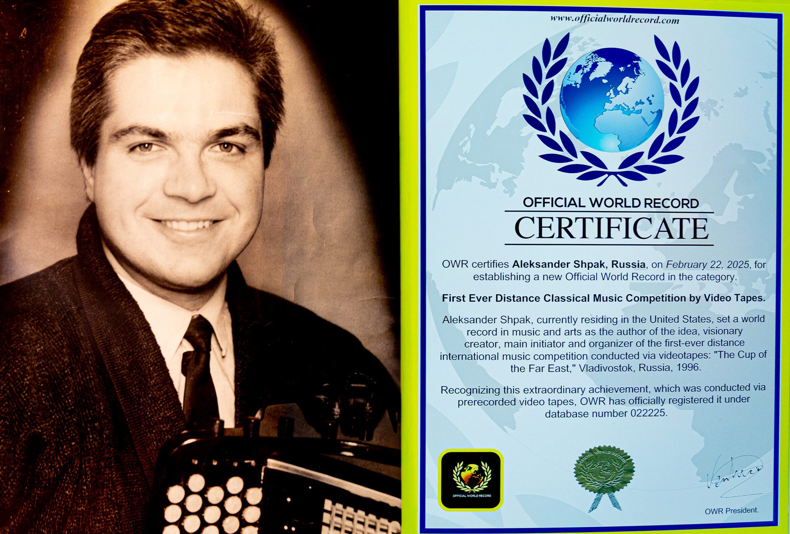 The 1996 Far East Cup: Aleksander Shpak’s Legacy in the First-Ever Music Competition Without Borders