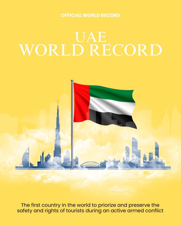 The first country in the world to prioritize and preserve the safety and rights of tourists during an active armed conflict