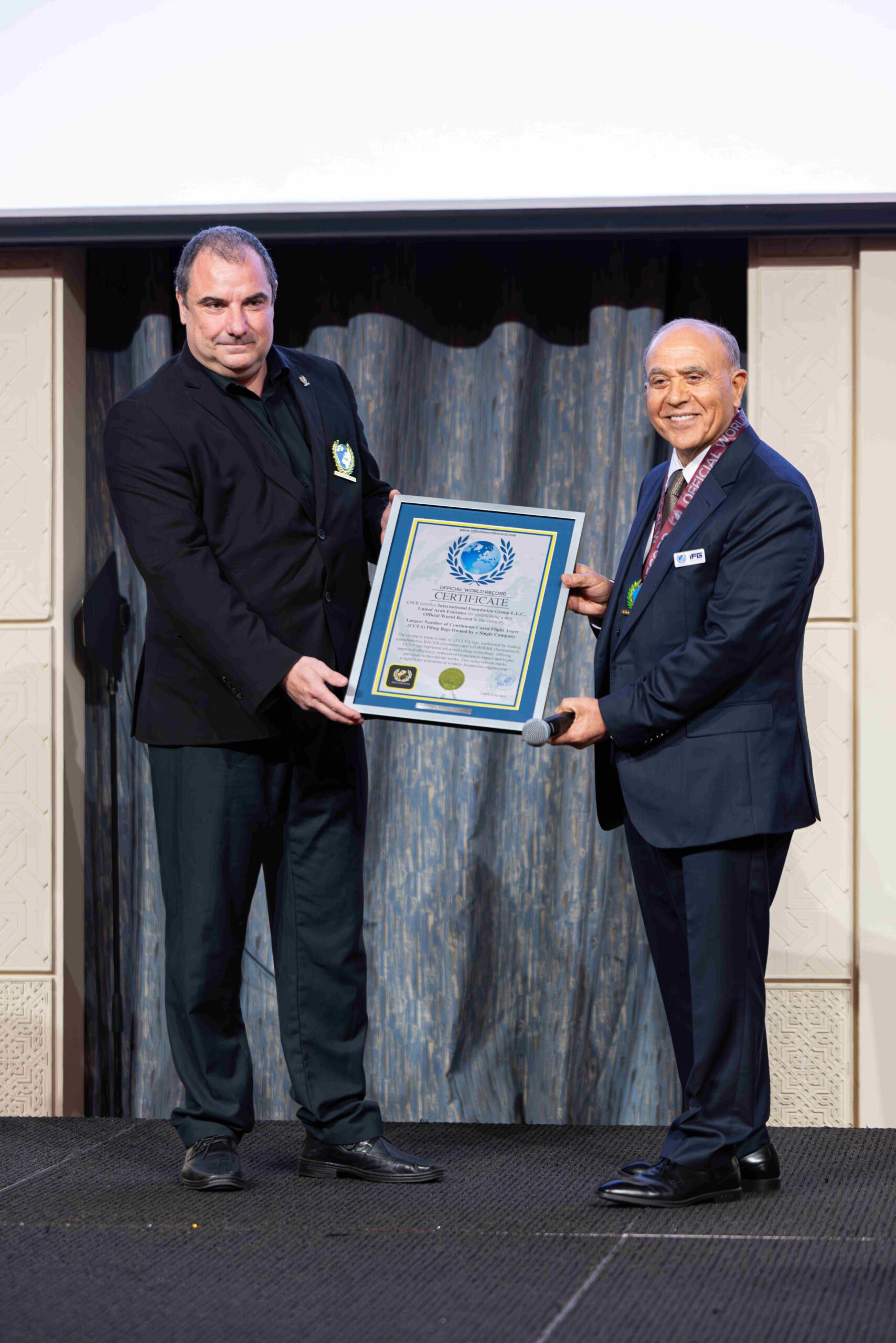 Largest Fleet of Continuous Cased Flight Auger Piling Rigs