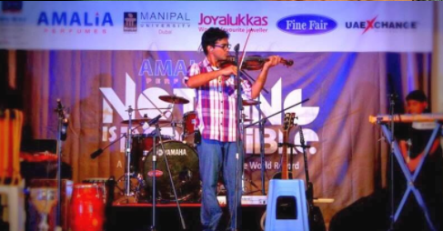 Most number(27) of musical instruments played in an hour by a single person.