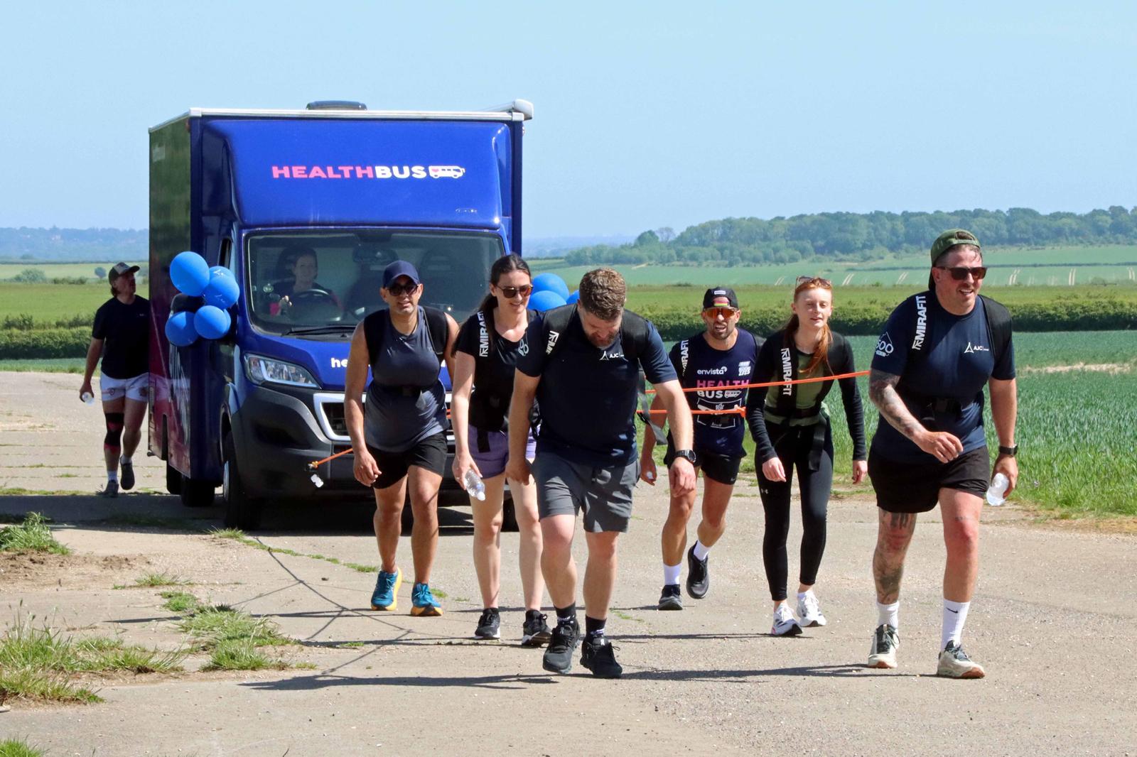 Longest Distance Pulling and Pushing a 4.5-Tonne Van in 24 Hours by a Team 3